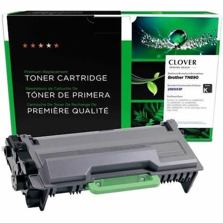 Cig Clover Imaging Remanufactured Ultra High Yield Toner Cartridge for Brother TN890 200993P