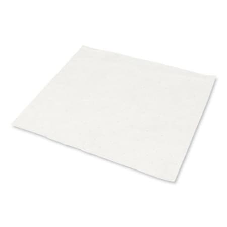 Hospeco Sorbent Pad, 15 in x 18 in, Oil, White, 200 PK HOSOSSRBP
