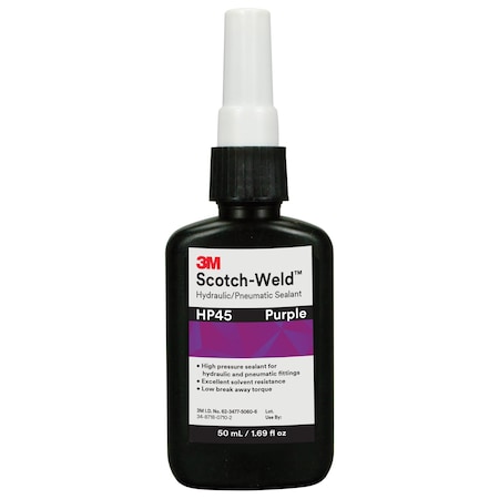 3M Scotch-Weld HYDRAULIC PNEUMATIC SEALER, 1.69 OZ CONTAINER BOTTLE CONTAINER 7100039213