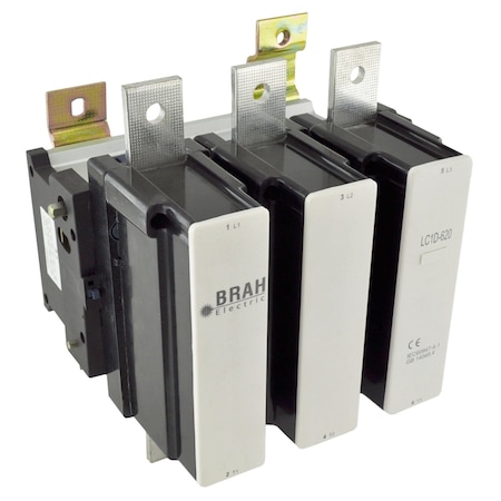Brah Electric , Direct Replacement 1000A 600V 3P with 120VAC Closing Coil for TeSys D Contactor LC1D620 BLC1D620