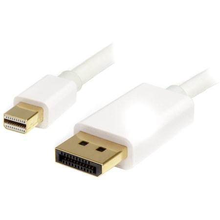 Startech.Com 1m 3ft Mini DP to DisplayPort 1.2 Cable MDP2DPMM1MW