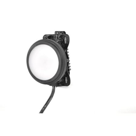 Kh Industries Hand Lamp, Black, LED, 120V AC HRD117C-SAAA01-B16K