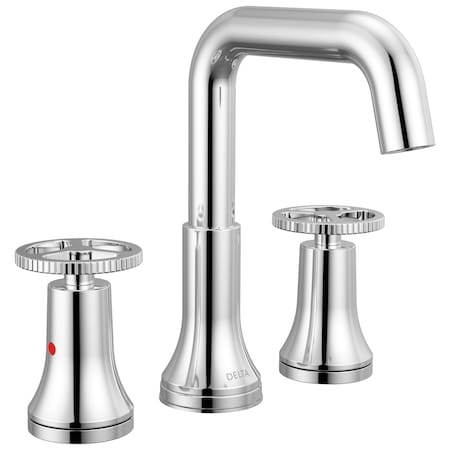Delta Trinsic Two Handle Widespread Bathroom Faucet In Chrome 35547-MPU-DST