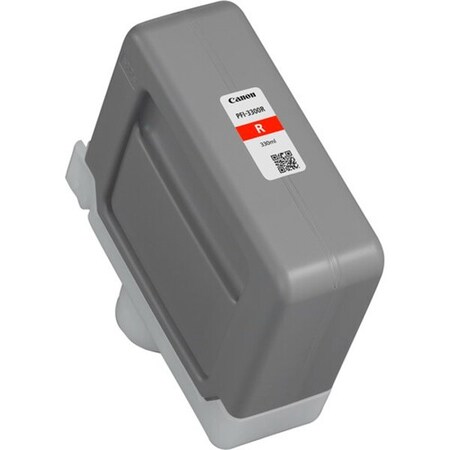 Canon PFI-3300R imagePROGRAF PRO-2600, PRO-4600, PRO-6600 Red Pigment Ink Tank 330ml 6438C001