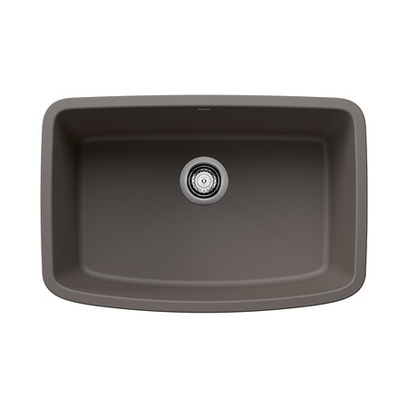 Blanco Valea 27" Single Bowl, Volcano Gray 443127