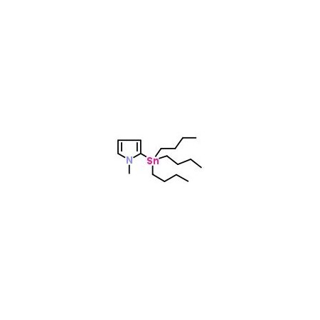 Ak Scientific 1-Methyl-2-(tributylstannyl)-1H-pyrrole (1g), CAS 118486-97-8 0072AD-1g