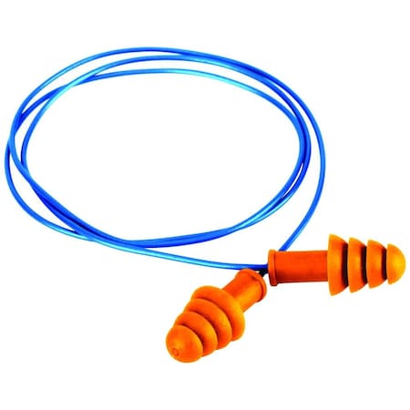 Workhorse Flange Reusable Hearing Protection Earplugs, 100PK E5420977