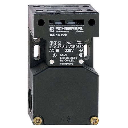 Schmersal Safety Interlock Switch 2Nc Az16-02Zvrk-M16 Id#101147145 101147145