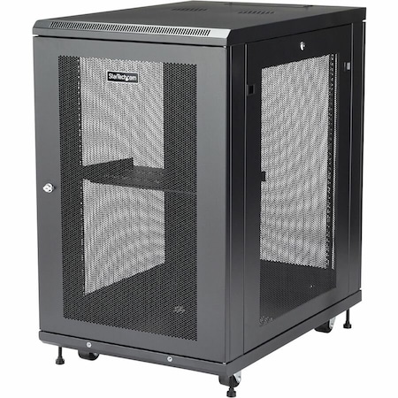 Startech.Com 18U Server Rack Cabinet 2-30in w/Casters RK1833BKM