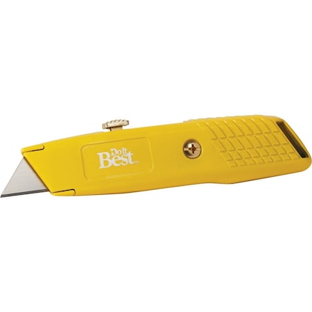 Do It Best Metal Retractable Utility Knife SLK-DIB