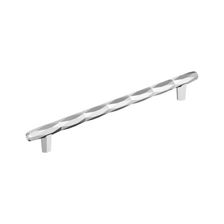 Amerock St. Vincent 10-1/16 inch 256mm Center-to-Center Polished Chrome Cabinet Pull BP5550126