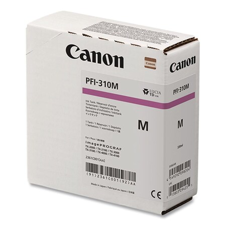 Canon Lucia Ink (PFI-310), Magenta 2361C001