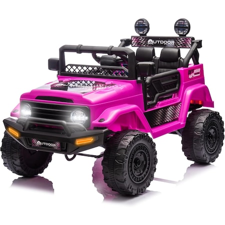 Outdoorcruiser Outdoor Cruiser 12V Kids Ride-On Car with Remote Control Dual 25W Motors, 4.5AH Battery, Safety Belt OCJCPK