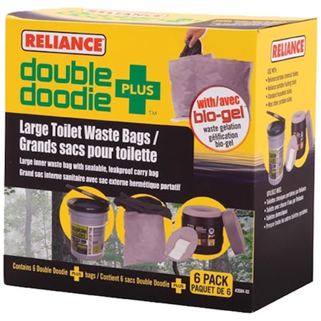 Overtime Doubledoodie Toilet Bag - Pack of 6 OV3566655