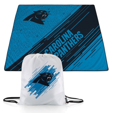 Picnic Time Family Of Brands NFL Carolina Panthers - Impresa Picnic Blanket 819-01-999-056-2