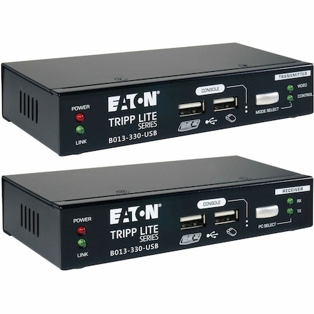 Eaton EATON TRIPP LITE SERIES KVM EXTENDER WITH VGA AND USB CONNECTIONS, UP TO 330 FT. B013-330-USB