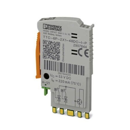 Phoenix Contact TTC-6P-2X1-48DC-I-P Surge protection 2907844