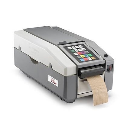 Better Packages Tape Dispenser, 4 in Max. Tape Width, 3 in Tape Core Dia., ABS Plastic, Cold Rolled Steel, Gray BP755eS