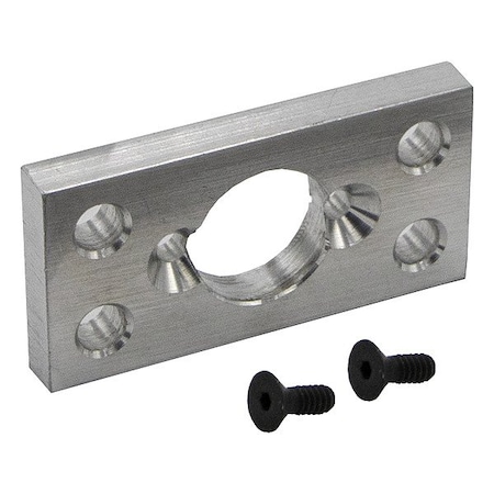Parker J Flange, Aluminum, 2" L 0179240000