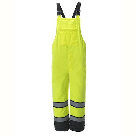 Reptyle Quilted Bib Pants, Class E, Lime BIB401-5XL