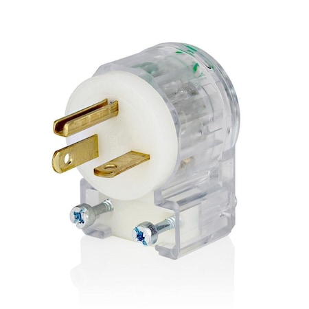 Leviton Straight Blade Plug, 250V AC 8415-CAT