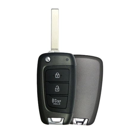 Aks Keys 2020 - 2022 Hyundai Santa Fe Flip Key Fob 3B FCC# TQ8-RKE-4F41 RC-HYUNDAI-63C