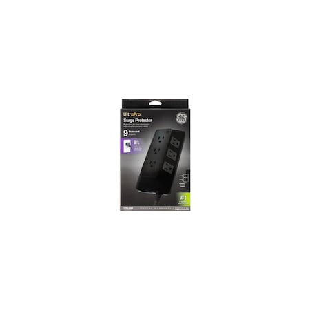 Jasco Surge Protector, 9 Outlets, 2480 Joules, 8 Ft. Cord 73774-RF1