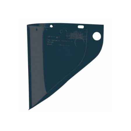 Honeywell Fibre-Metal High Performance Faceshield Windows, Shade 3/Green, Extended View, 19-3/4 in W x 9 in L 280-4199IRUV3