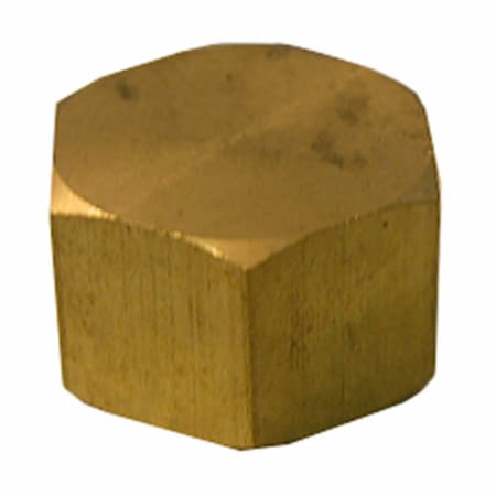 Homecare Products 0.5 in. Brass Compresion Cap HO572639