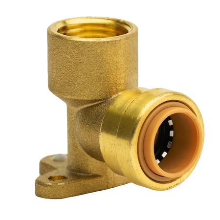 Zoro Select Drop Ear Elbow, Brass, Not Applicable LF810DR