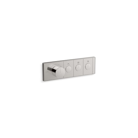 Kohler Anthem Three-outlet recessed mechanical thermostatic valve control 26347-9-TT