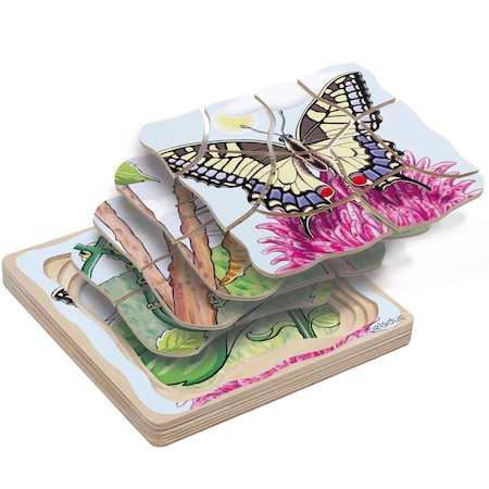 Beleduc Layer Puzzle, Butterfly B17054