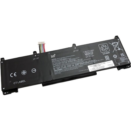 Battery Technology BTI RH03XL-BTI 11.4V 45WHR LI-ION BATTERY M01524-2C2, M02027-005, RH03XL, TPN-DB0B RH03XL-BTI