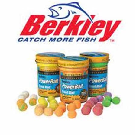 Pure Fishing Berkley Biodegrad. Trout Bait, 1.75 oz. - Marshmallo BTBMW2
