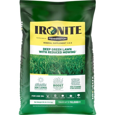 Homewardbound 10 m Pennington Ironite All-Purpose Lawn Fertilizer for All Grasses HO3308993