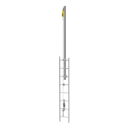 Msa Safety MSA Vertical Lifeline Kit with extension post, 12m (40ft) 30915-00