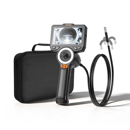Vevor Articulating Borescope Camera 4-Way 360 deg Articulated Endoscope 4.5 in Screen SX3