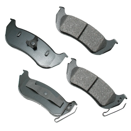 Akebono 02-7 Jeep:Rear Street Perf Pad, Asp981 ASP981