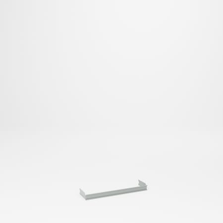 Pucel Versatile Hanger Bar, 32 in W x 8 in D, Adjustable Height, Gray VHB-32-8