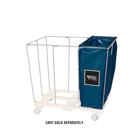 Royal Basket Trucks Drop-In Divider, 12 bu, Navy Blue G12-VVX-R3N