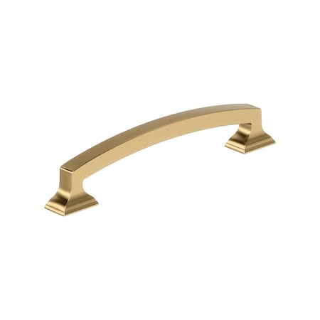 Amerock Incisive 5-1/16 inch (128mm) Center-to-Center Champagne Bronze Cabinet Pull, 10PK 10VMP37122CZ