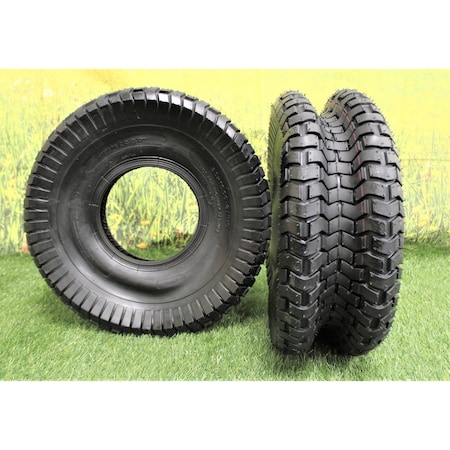Antego 20 x 10-8 in Lawn Mower Tire & Wheel, 2 Ply, Black T01022010008