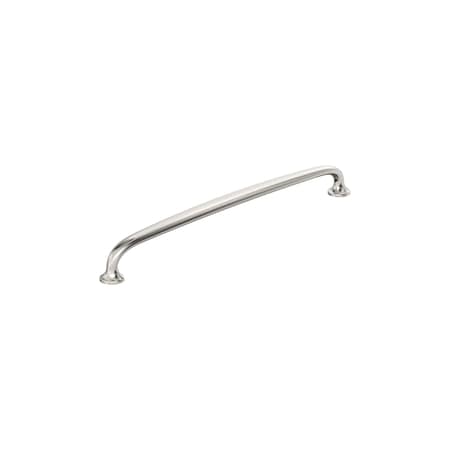 Amerock Renown 18 inch 457mm Center-to-Center Polished Nickel Appliance Pull BP54056PN