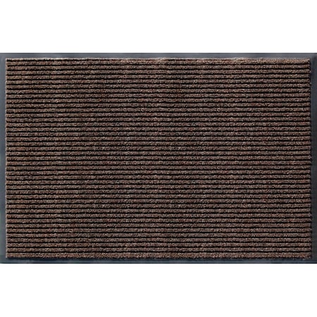 Apache Mills APACHE MILLS Enviroback AP043-4076E Door Mat, 27 in L, 18 in W, Cocoa Brown AP043-4076E