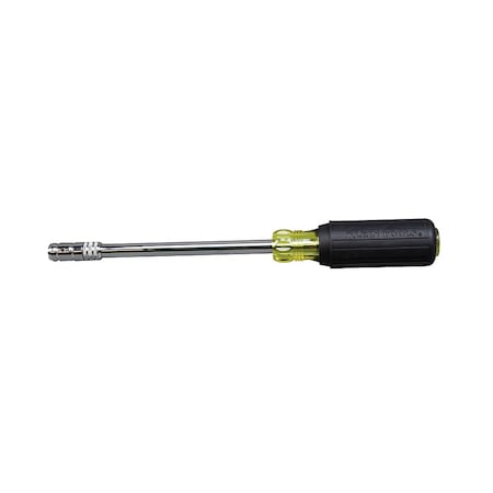 Klein Tools 2-in-1 Nut Driver, Hex Head Slide Drive, 6-Inch 65129