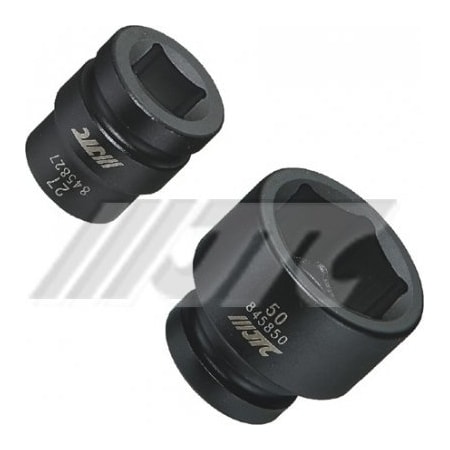 Jtc Auto Tools 1 in Drive 6-Point Impact Socket, 85mm Metric, Chrome Molybdenum 845885