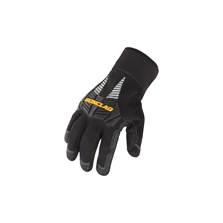 Ironclad Gloves XL Synthetic Leather Cold Weather Black Black CCG2-05-XL