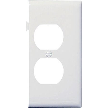 Nextgen PJSE8W Sectional Nylon Wall Plate, White NE586404