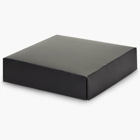Nashville Wraps Matte Black Box Lid, 6x6x1.5, 25PK GBL06BK