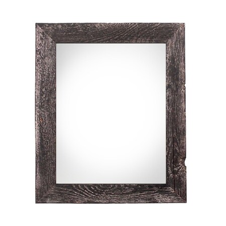 20" x 28" Black Solid Wood Hanging Picture Frame